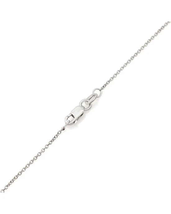 0.42ct Round Diamond Solitaire Drop Necklace - Image 2