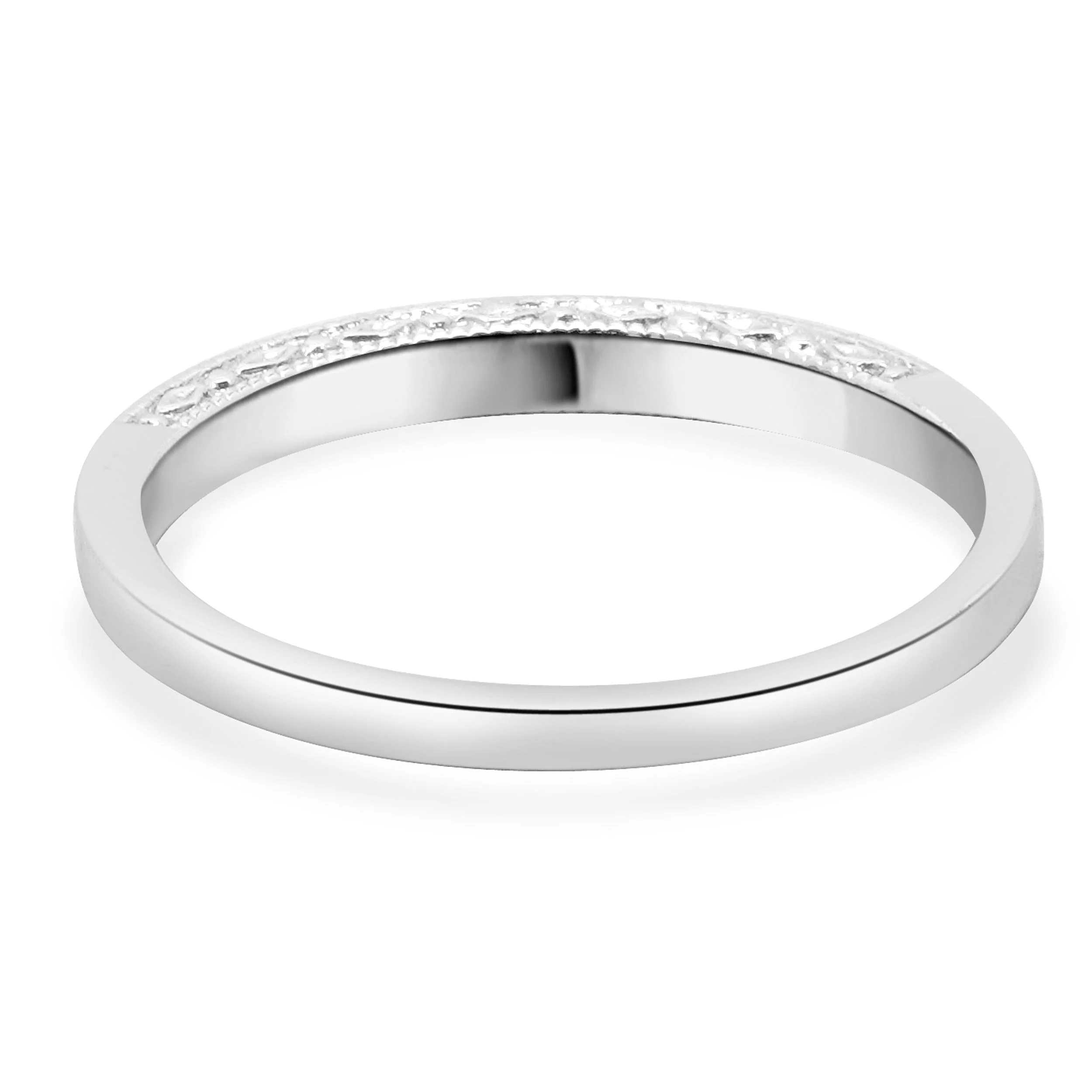 10 Karat White Gold Diamond Anniversary Ring - Image 4