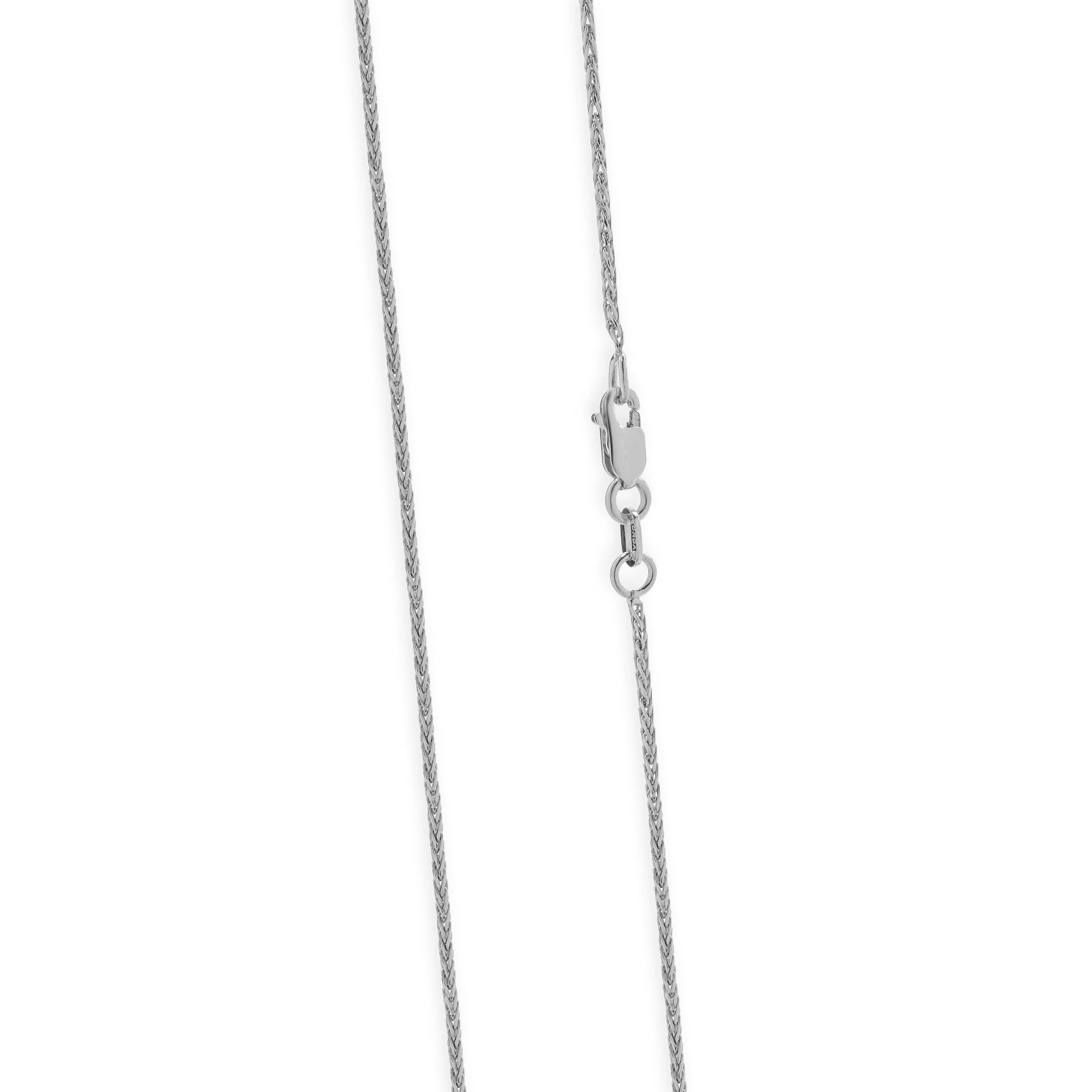 14 Karat White Gold Pear Drop Diamond Necklace - Image 4