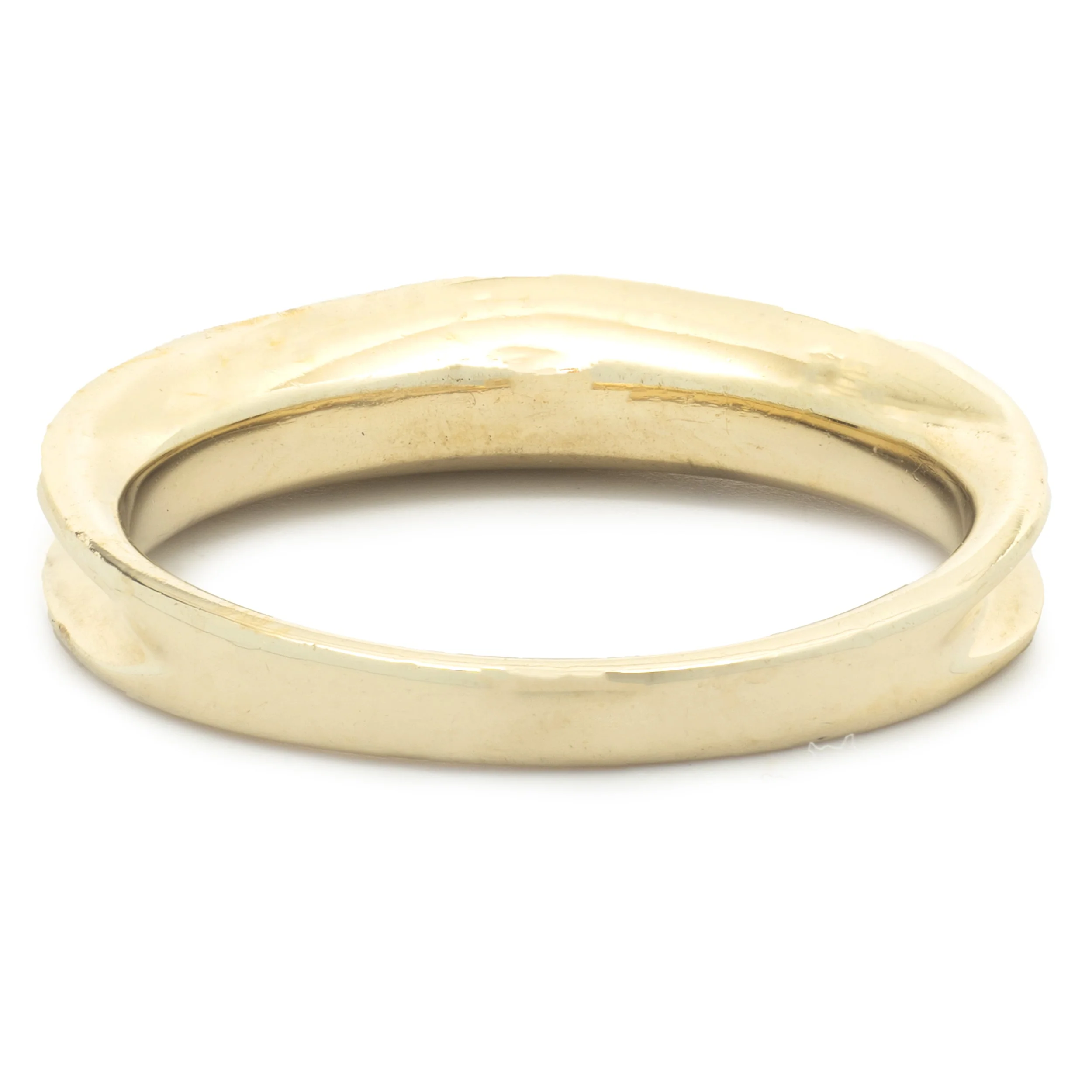14 Karat Yellow Gold Channel Set Ruby and Diamond Band - Image 4