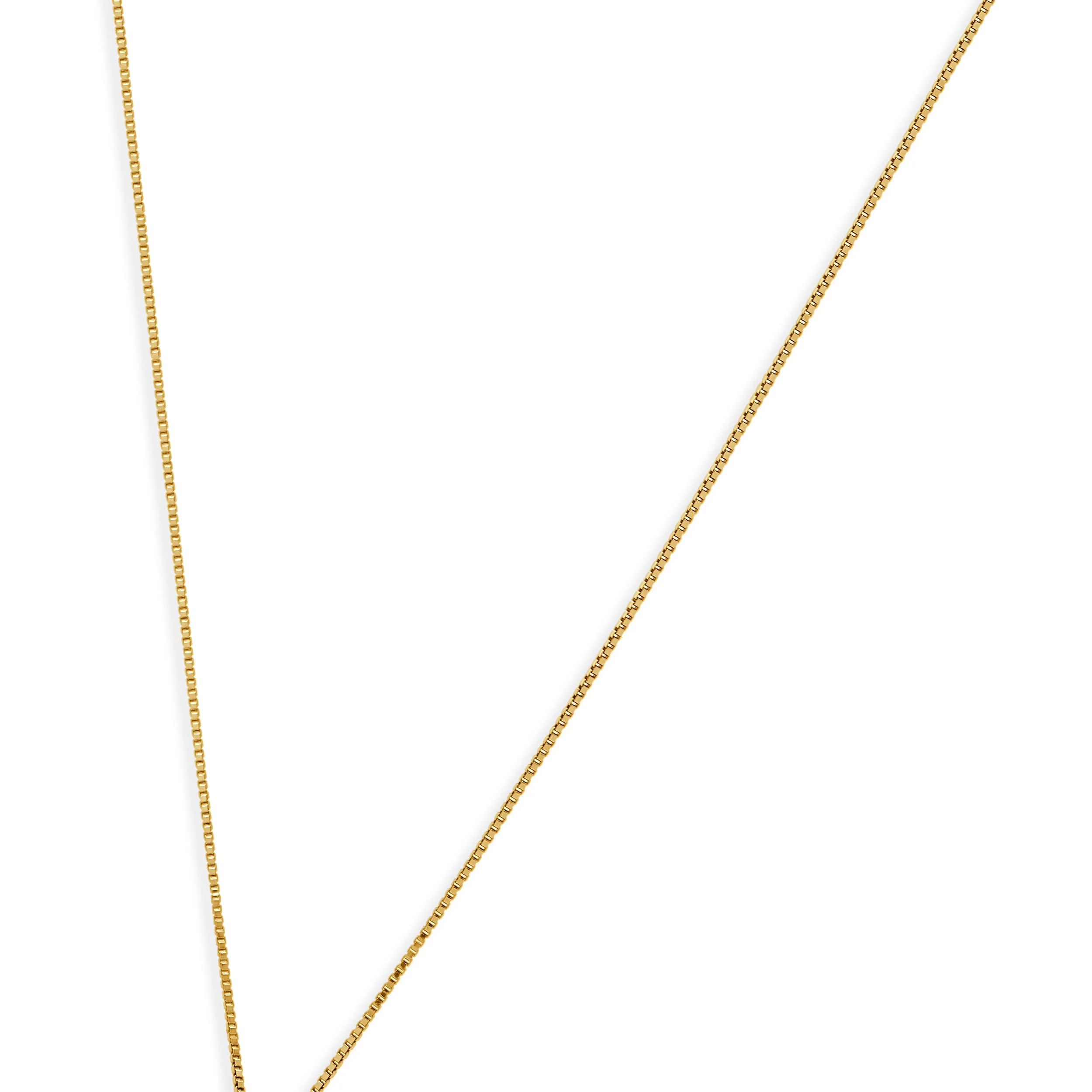 14K Yellow Gold Bezel Set Round Diamond Solitaire Heart Pendant Necklace 18.0" - Image 4