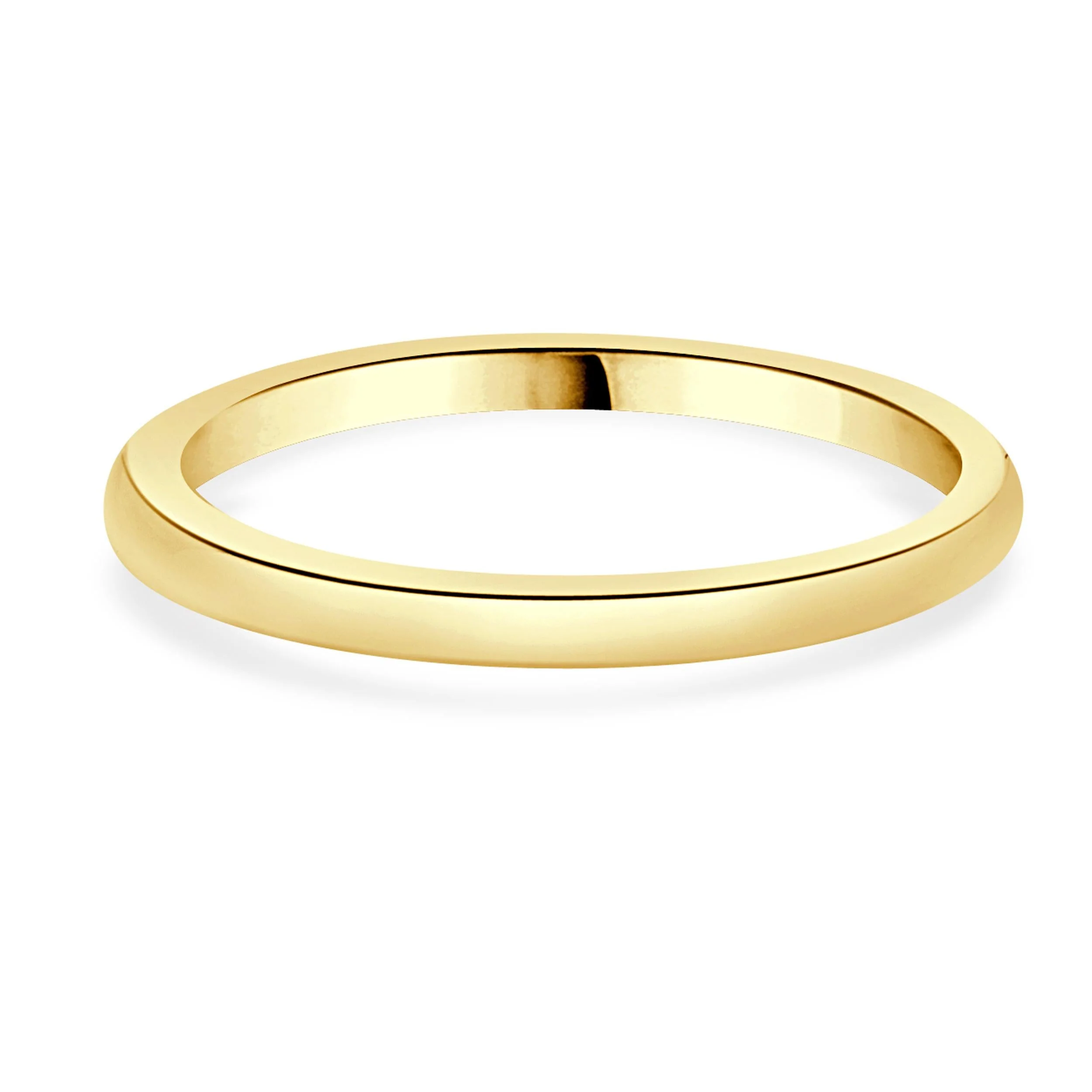 18 Karat Yellow Gold 1.5MM Band