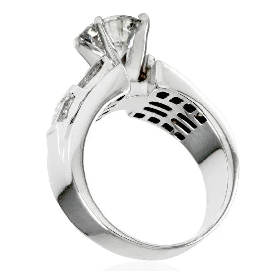 18K White Gold 2.06ct Round Brilliant Diamond Engagement Ring - Image 5