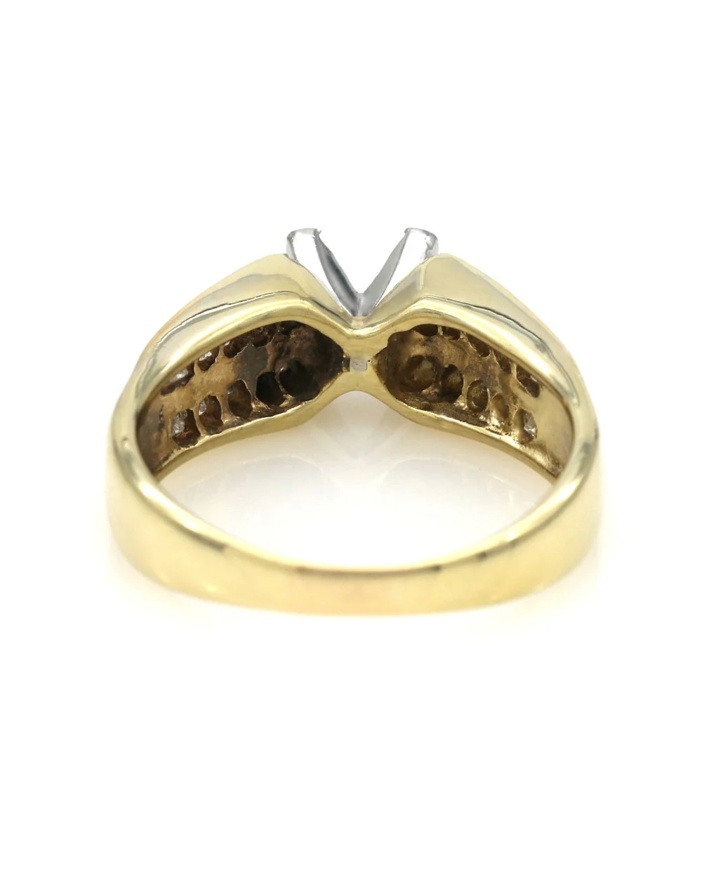 2 Row Princess Diamond Semi Mounting - Image 3