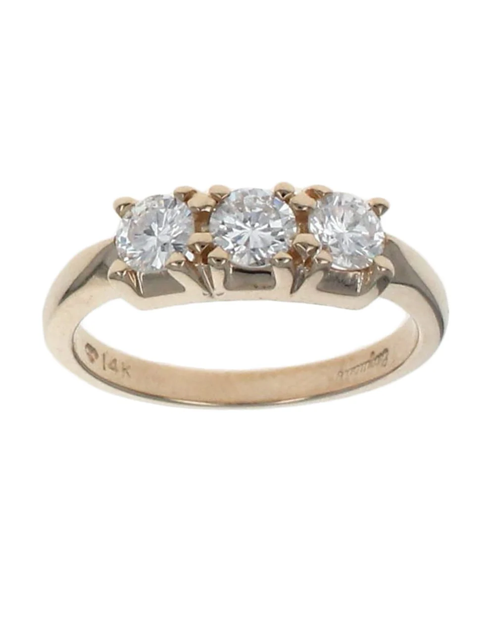 3 Stone Diamond Ring - Image 2