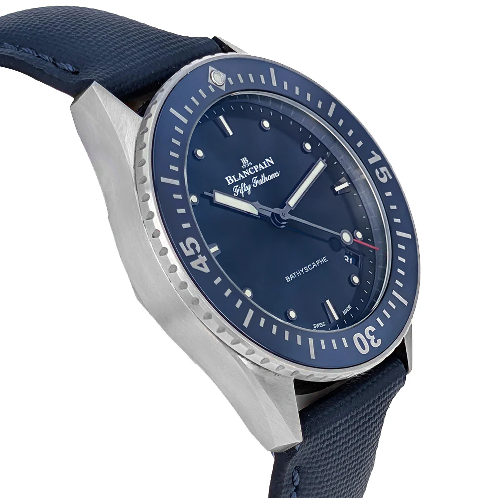 Blancpain Fifty Fathoms Bathyscaphe 38mm Stainless Steel 5100 1140 O52A - Image 2