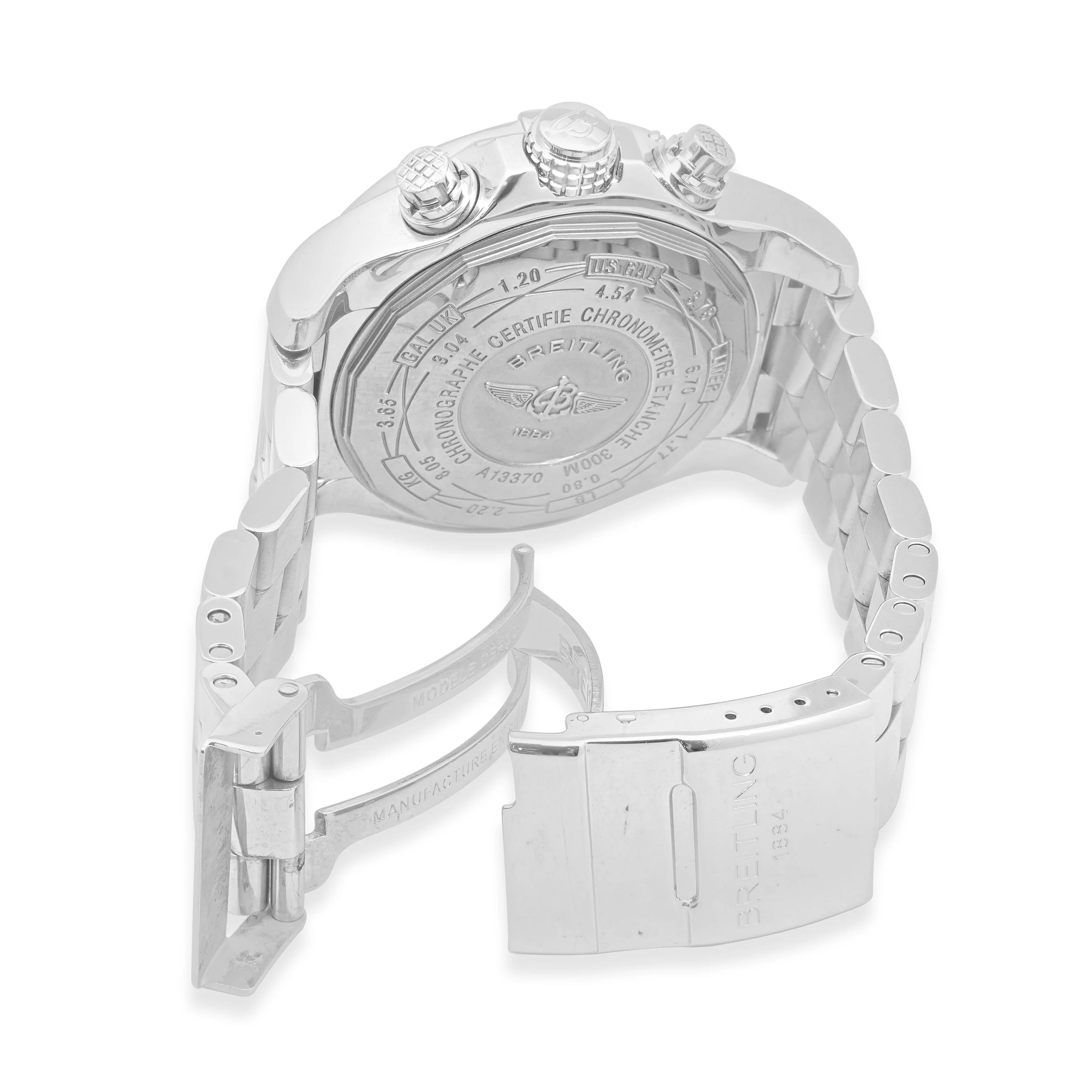 Breitling Stainless Steel Super Avenger Chronograph 48mm - Image 4
