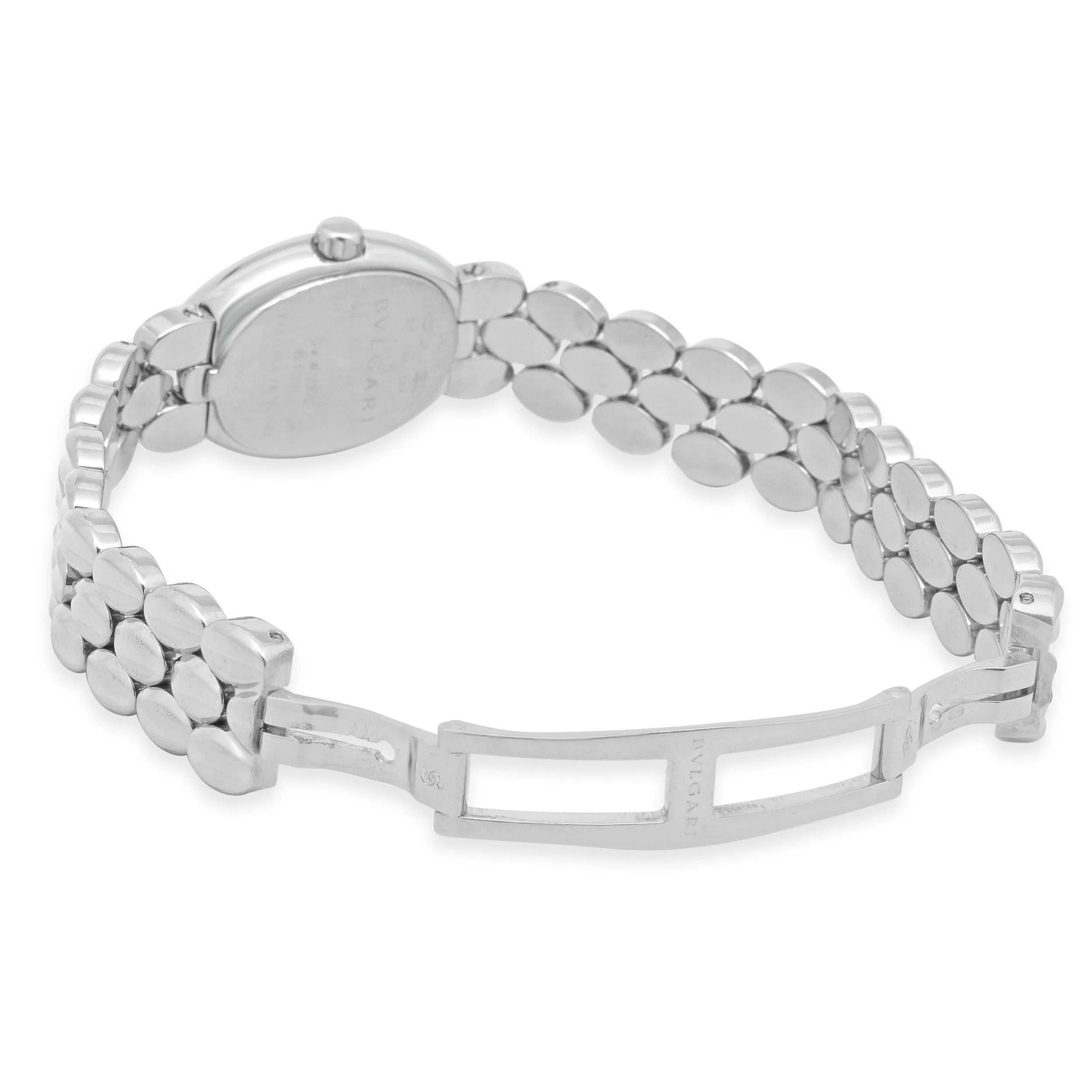 Bvlgari 18K White Gold Oval 20mm - Image 4