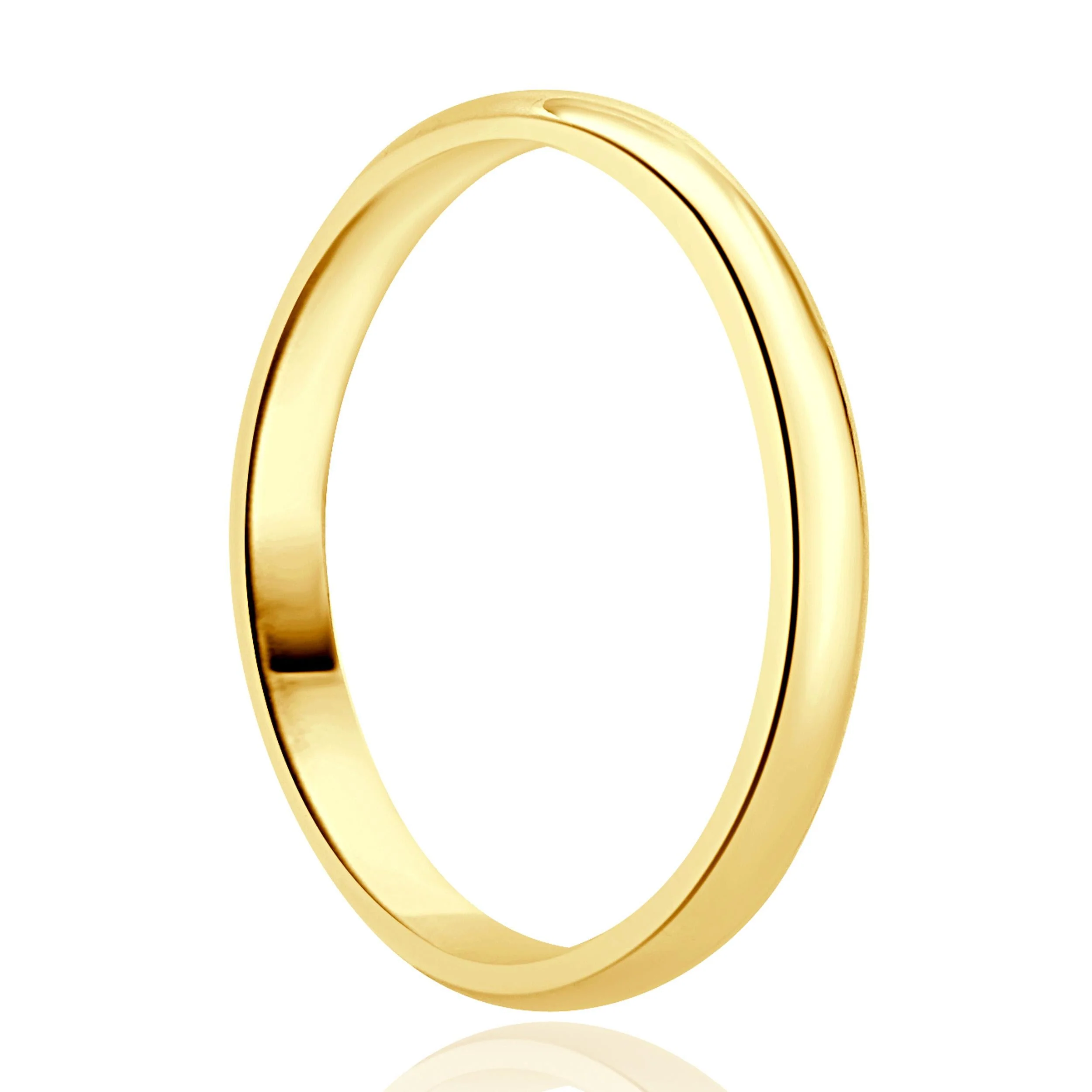 Cartier 18 Karat Yellow Gold 2.5MM Band - Image 3