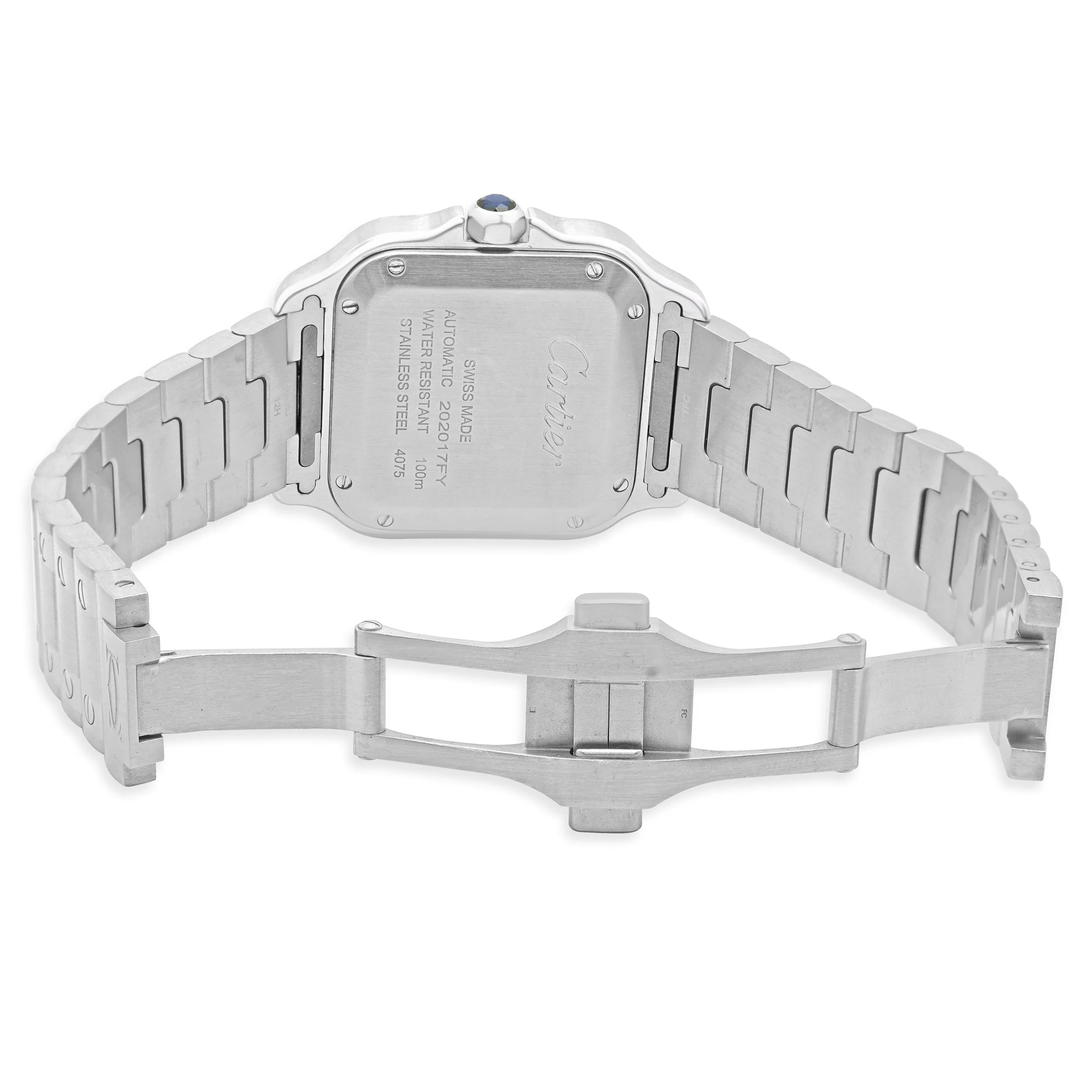Cartier Stainless Steel Santos de Cartier Medium 35.1mm - Image 4