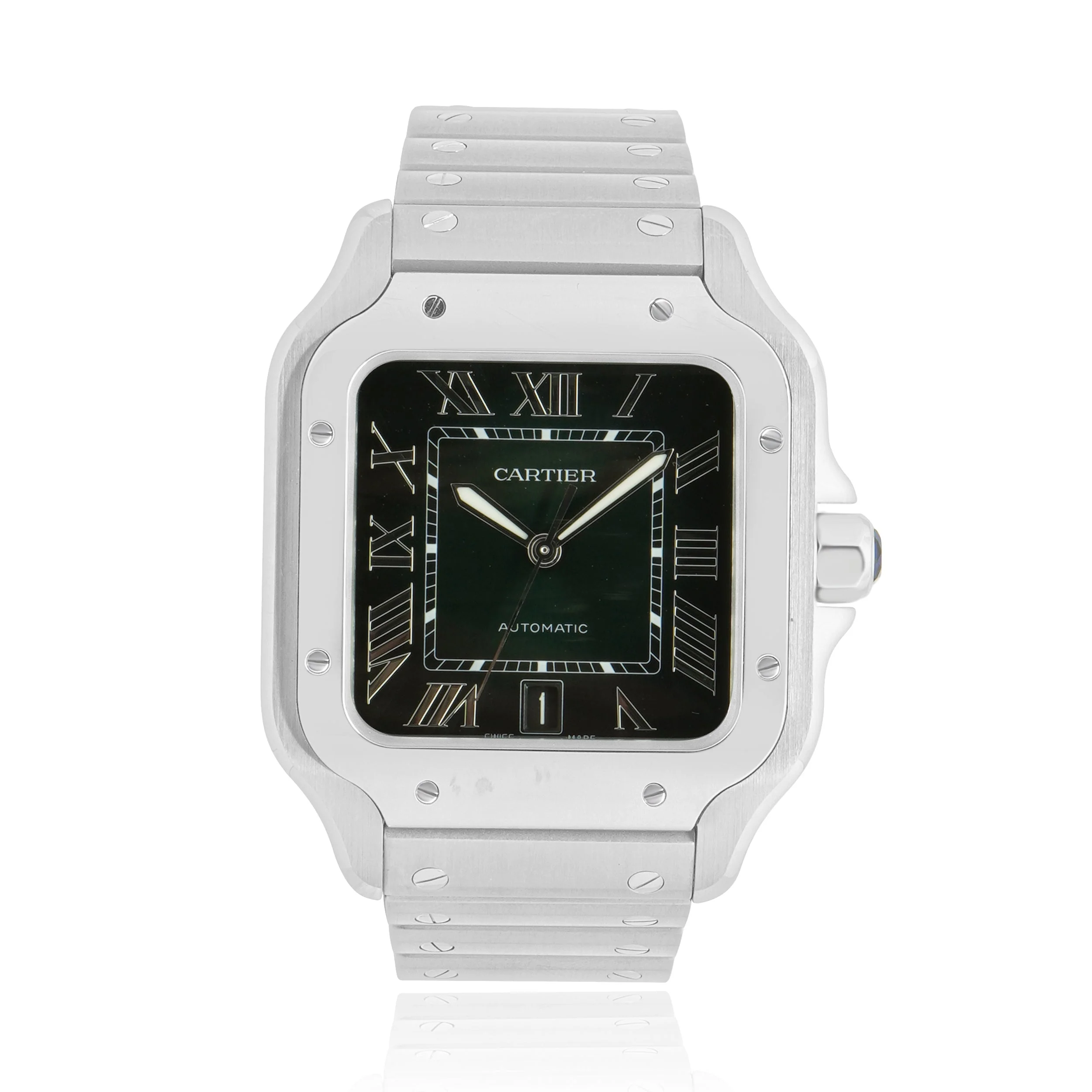 Cartier Stainless Steel Santos Large 40mm