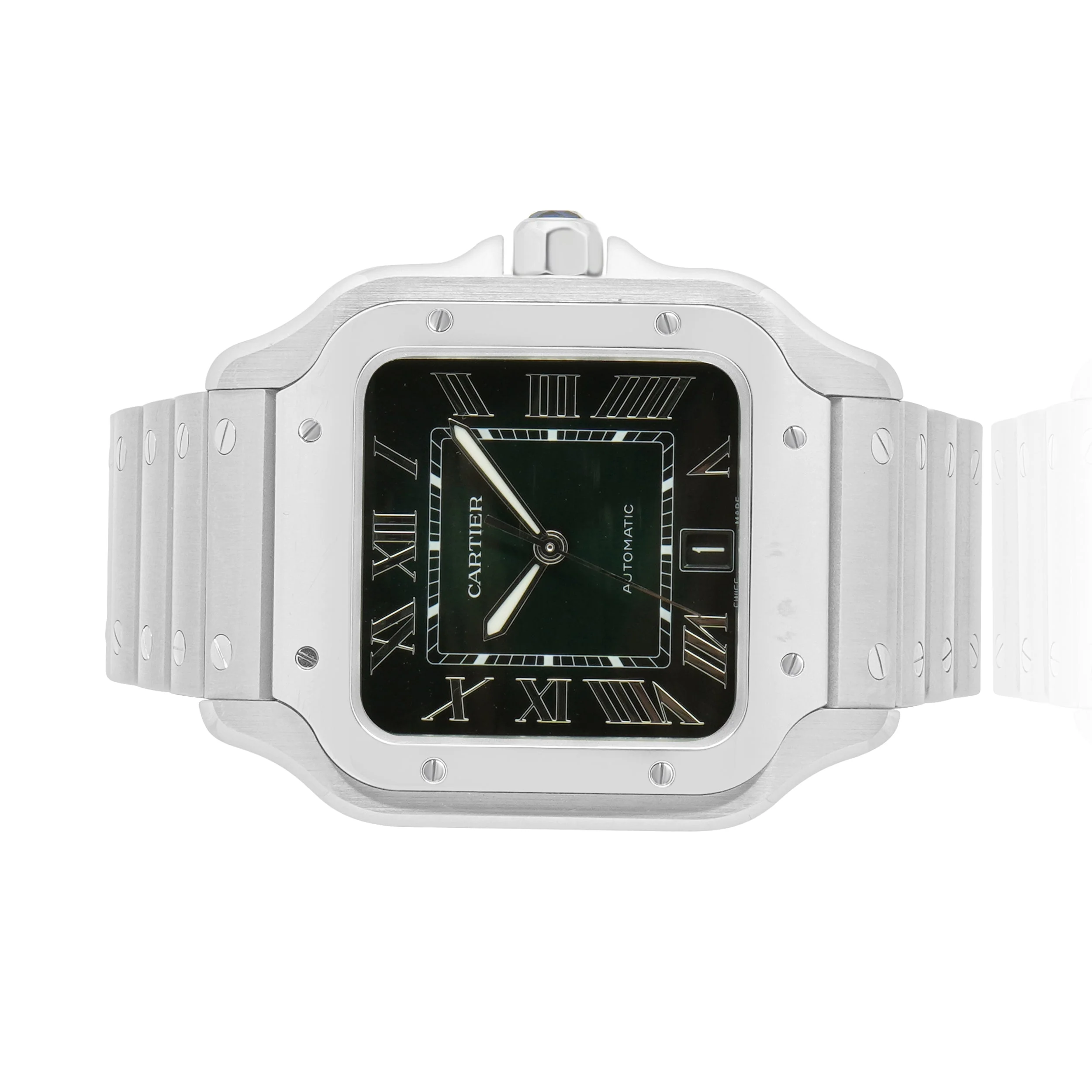 Cartier Stainless Steel Santos Large 40mm - Image 2