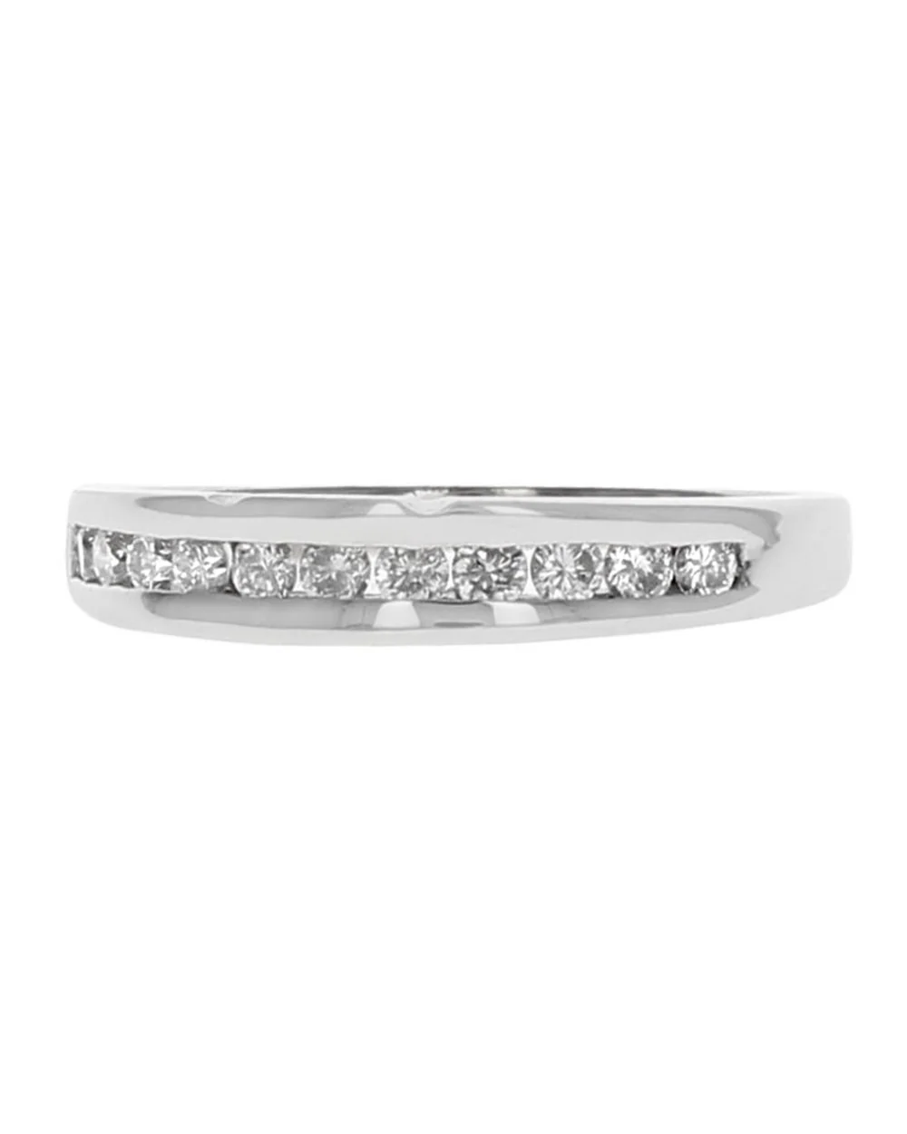Channel Set Diamond Tapered Band - Image 2