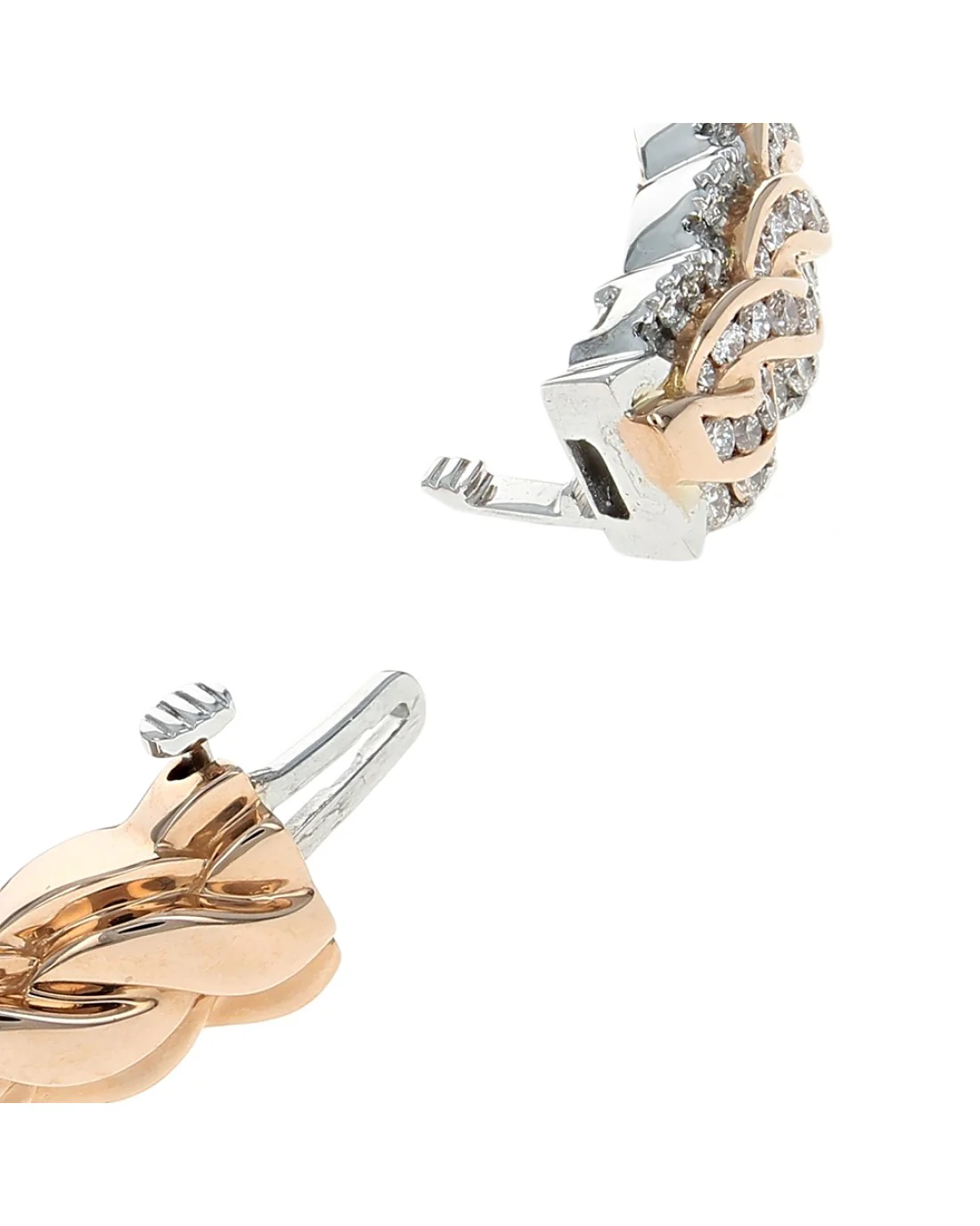 Charles Krypell Diamond Braided Bangle Bracelet - Image 2