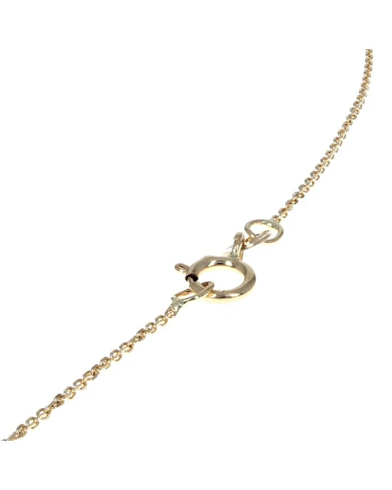 Charles Krypell Ruby and Diamond Solitaire Heart Drop Necklace - Image 2