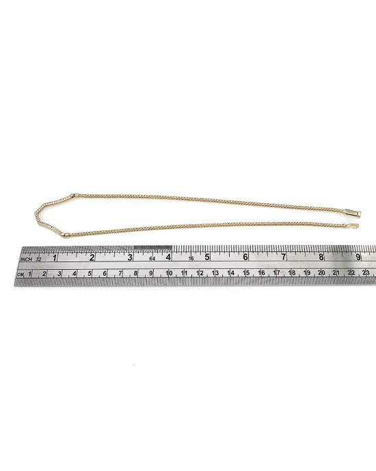 Chevron Diamond Inline Station Necklace - Image 3