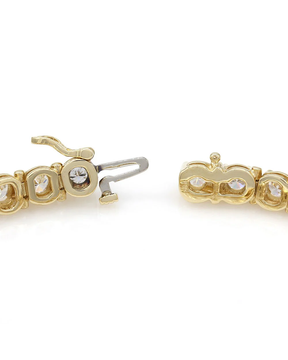 Diamond Inline Bracelet in Gold - Image 2
