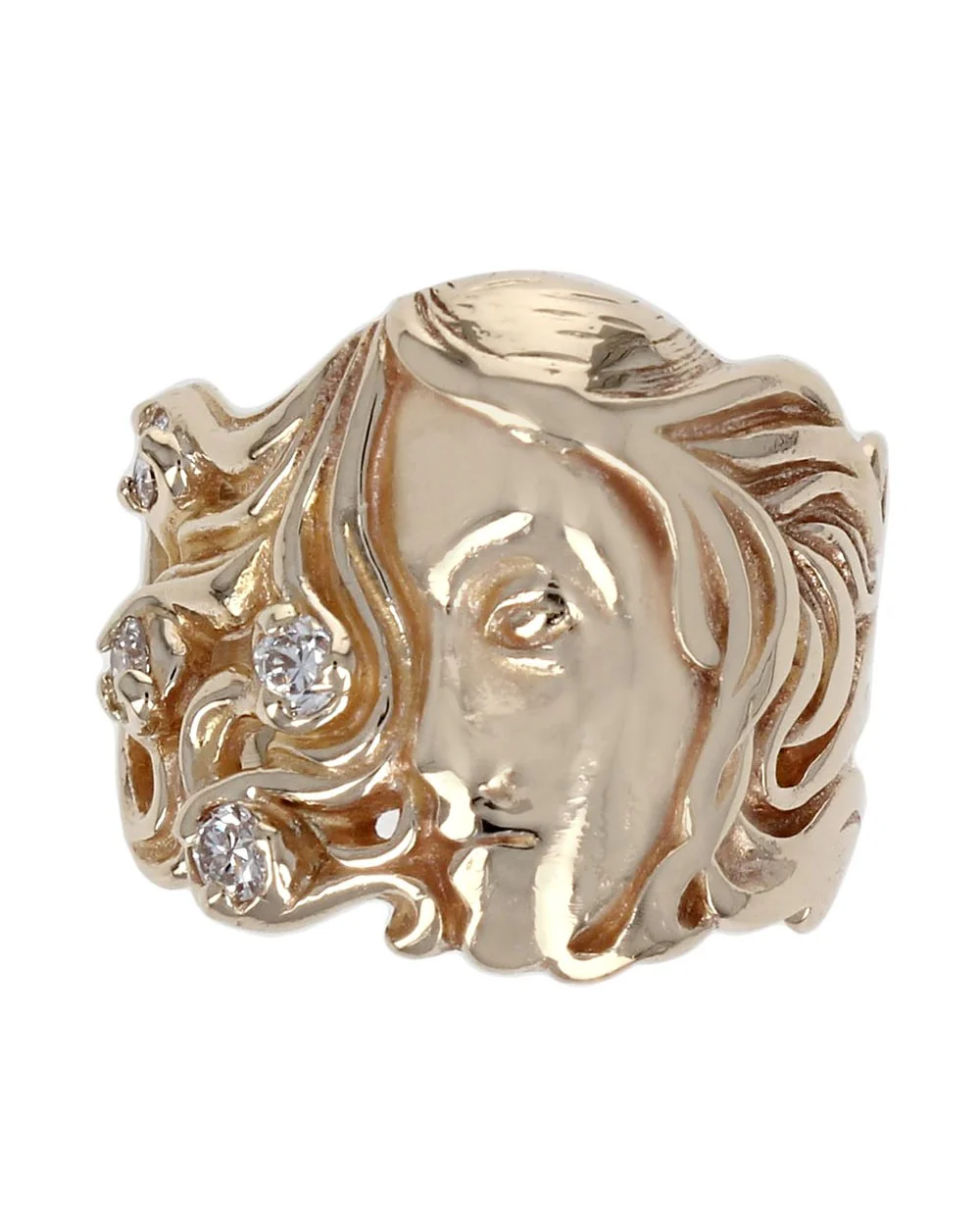 Diamond Medusa Tapered Band - Image 2