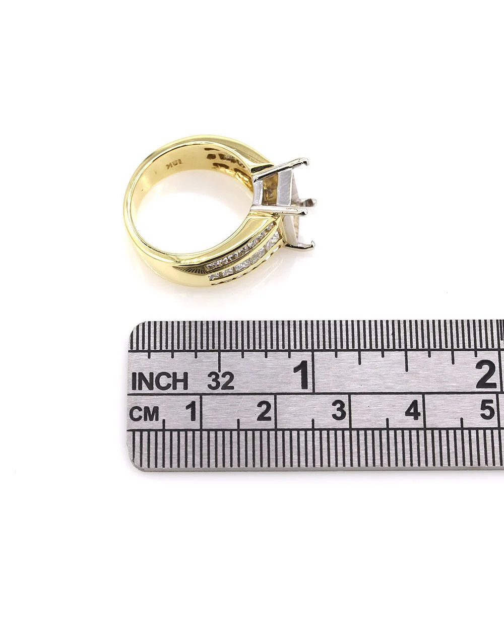 Diamond Ring Mounting in Gold - Image 3