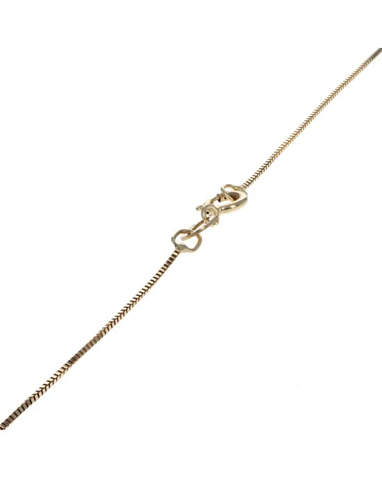 Diamond Swirl Marquise Shape Drop Necklace - Image 2
