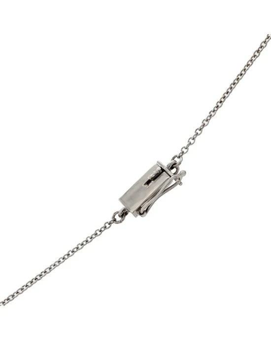 Diamond Wave Necklace in Gold - Image 2