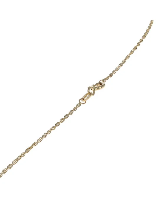 Emerald and Diamond Dangle Drop Necklace - Image 2