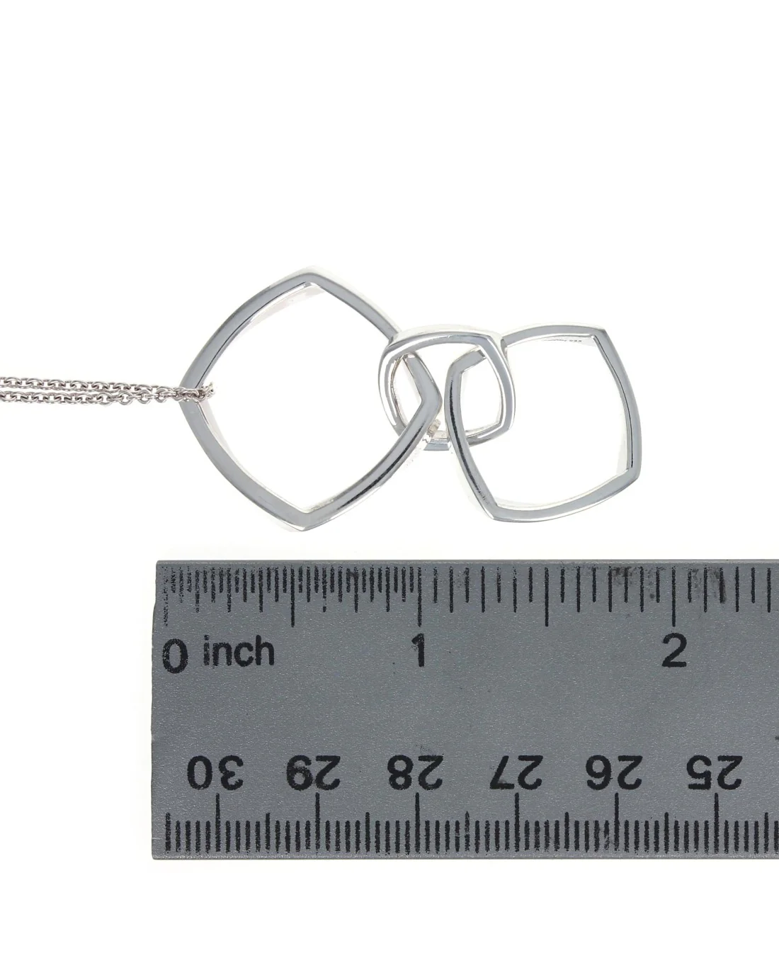 Frank Gehry Torque Collection Open Diamond Drop Necklace - Image 3