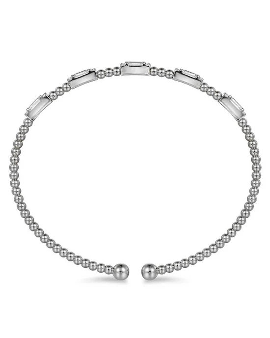 Gabriel & Co. Bujukan Collection Diamond Station Cuff - Image 3