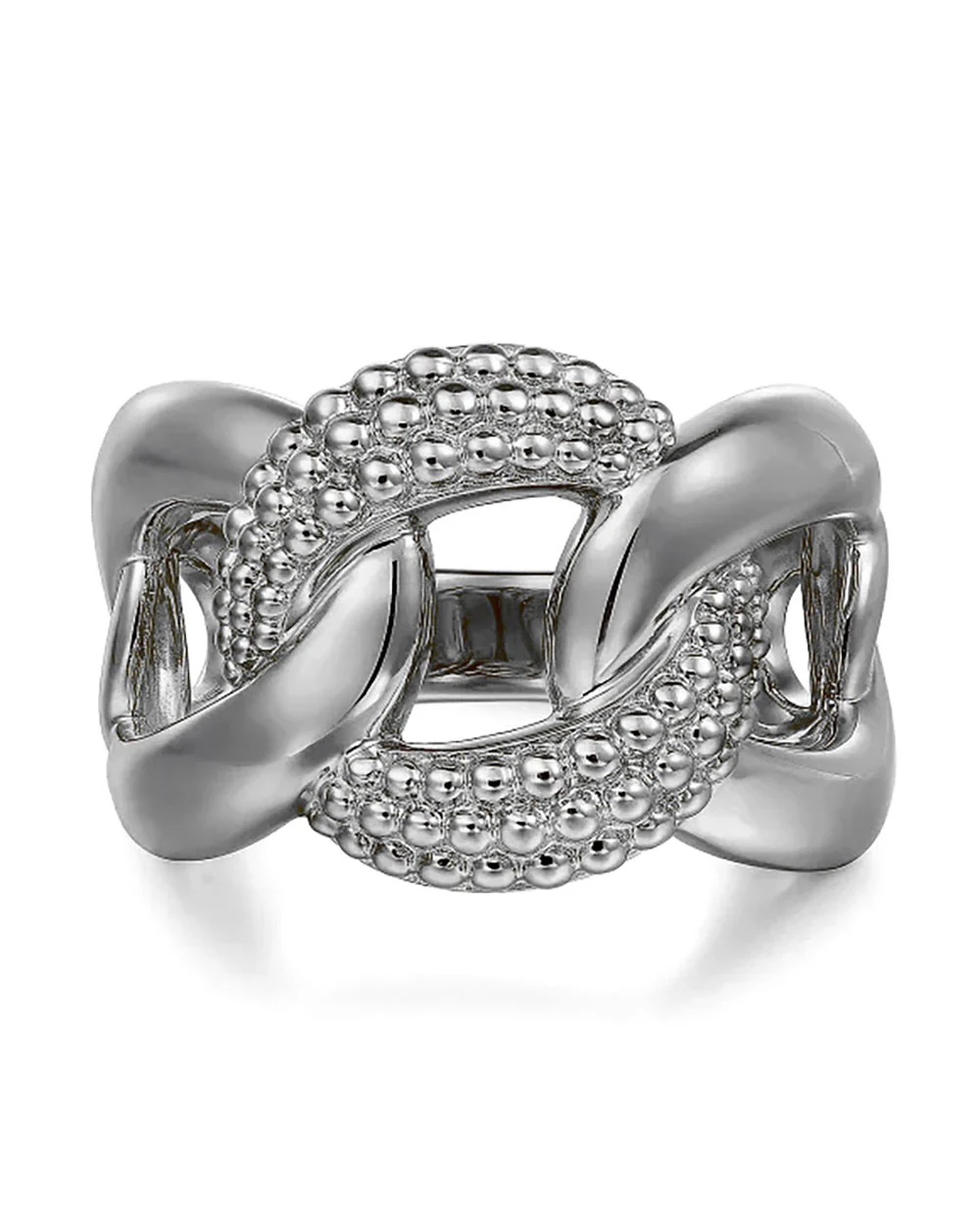 Gabriel & Co. Bujukan Collection Oval Link Ring - Image 2