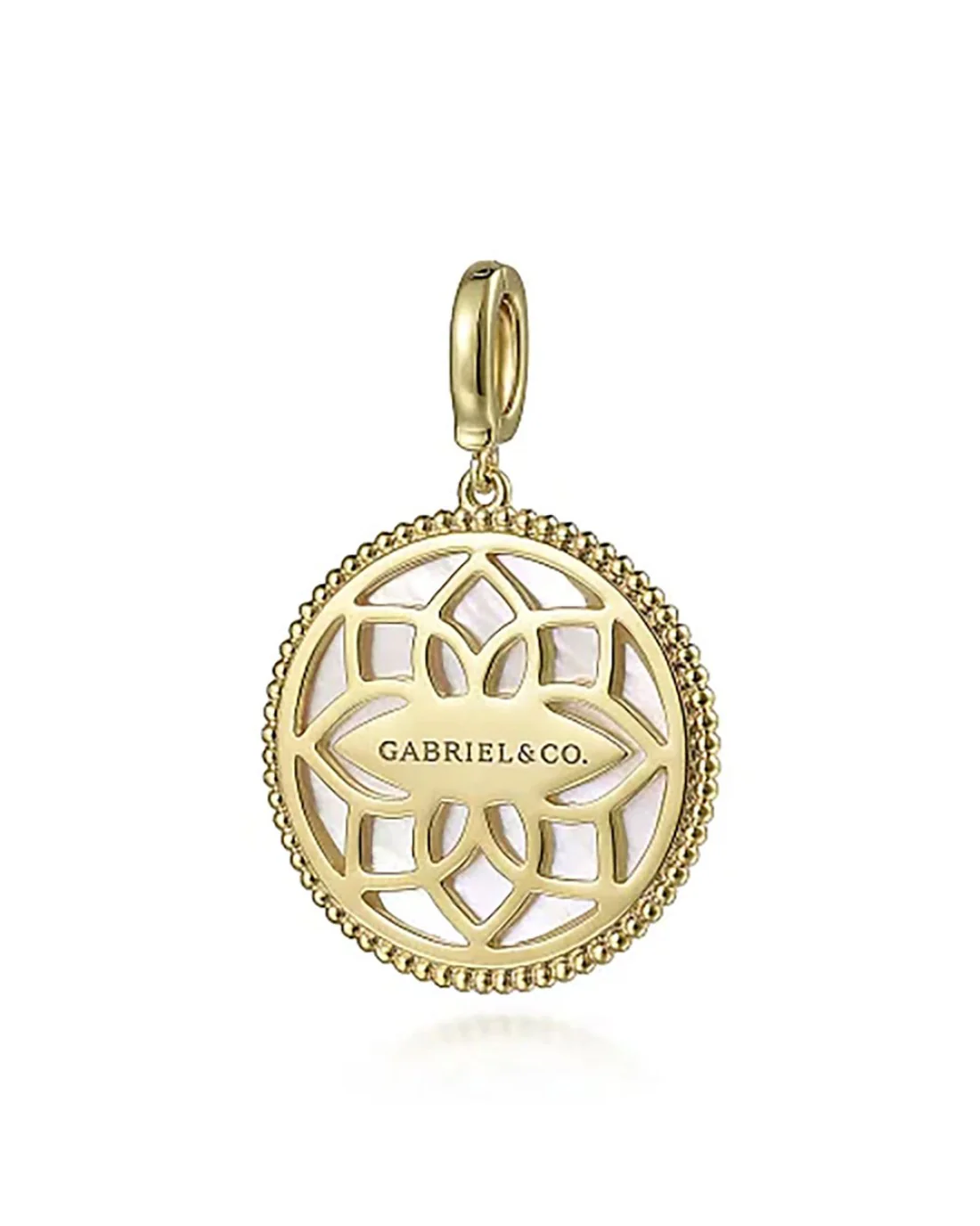 Gabriel & Co. Bujukan Mother of Pearl Inlay Pendant - Image 2