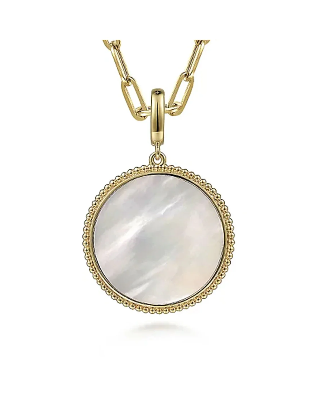Gabriel & Co. Bujukan Mother of Pearl Inlay Pendant - Image 3