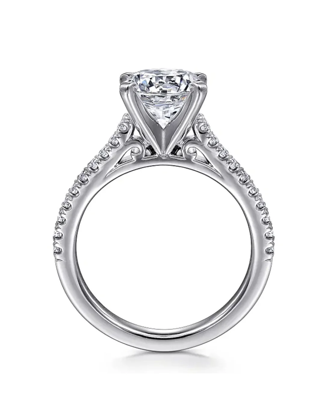 Gabriel & Co. Classic Collection Diamond Engagement Ring - Image 3