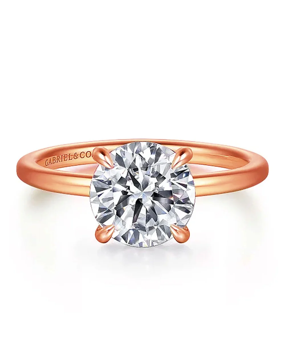 Gabriel & Co. Classic Collection Diamond Semi Mount - Image 2