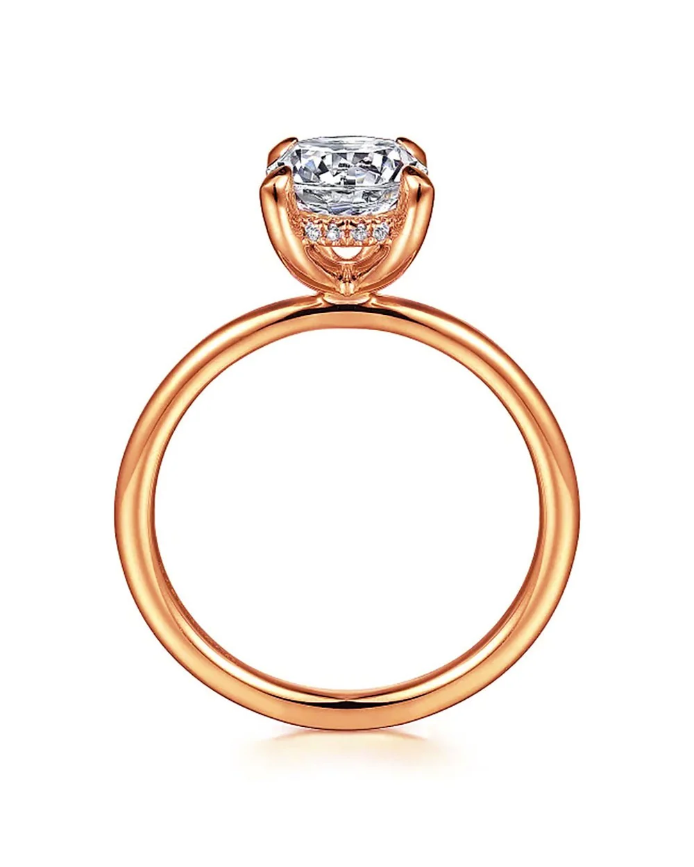 Gabriel & Co. Classic Collection Diamond Semi Mount - Image 4