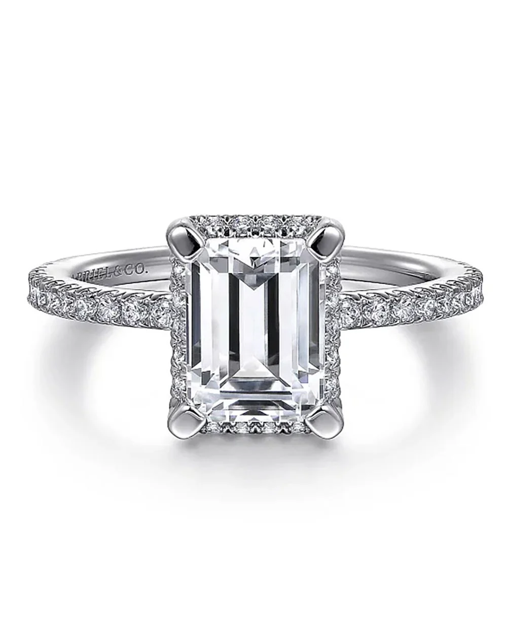 Gabriel & Co. Classic Collection Diamond Semi Mounting - Image 2