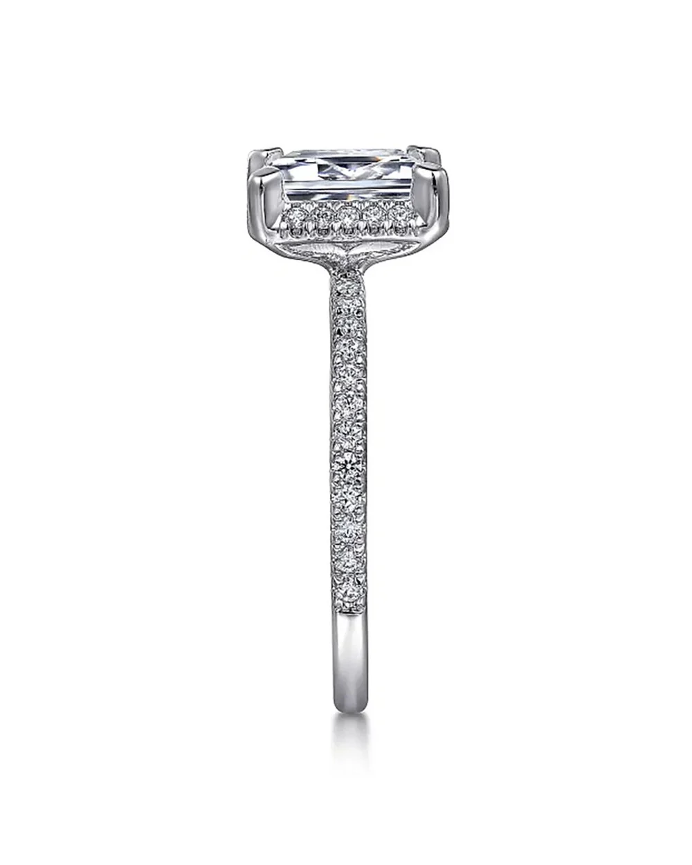 Gabriel & Co. Classic Collection Diamond Semi Mounting - Image 3