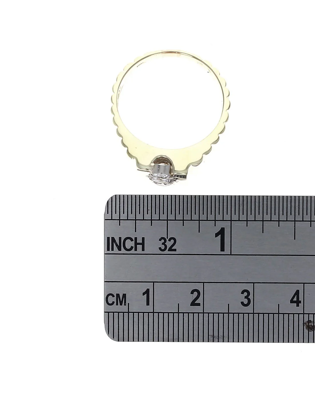 Gentlemans Diamond Step Cut Shank Ring - Image 3