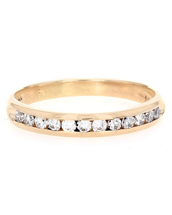 Gentlemans Diamond Wedding Band - Image 2