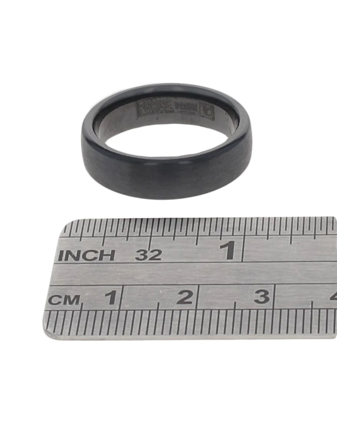 Gentlemen's Comfort Fit Band in Black Titanium - Image 3