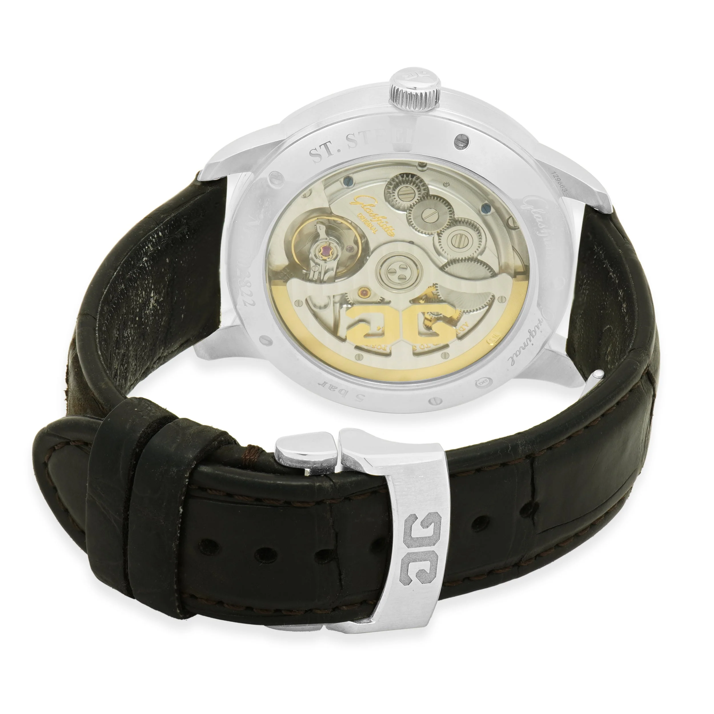 Glashutte Stainless Steel Original Senator Excellence Panorama 42mm - Image 3