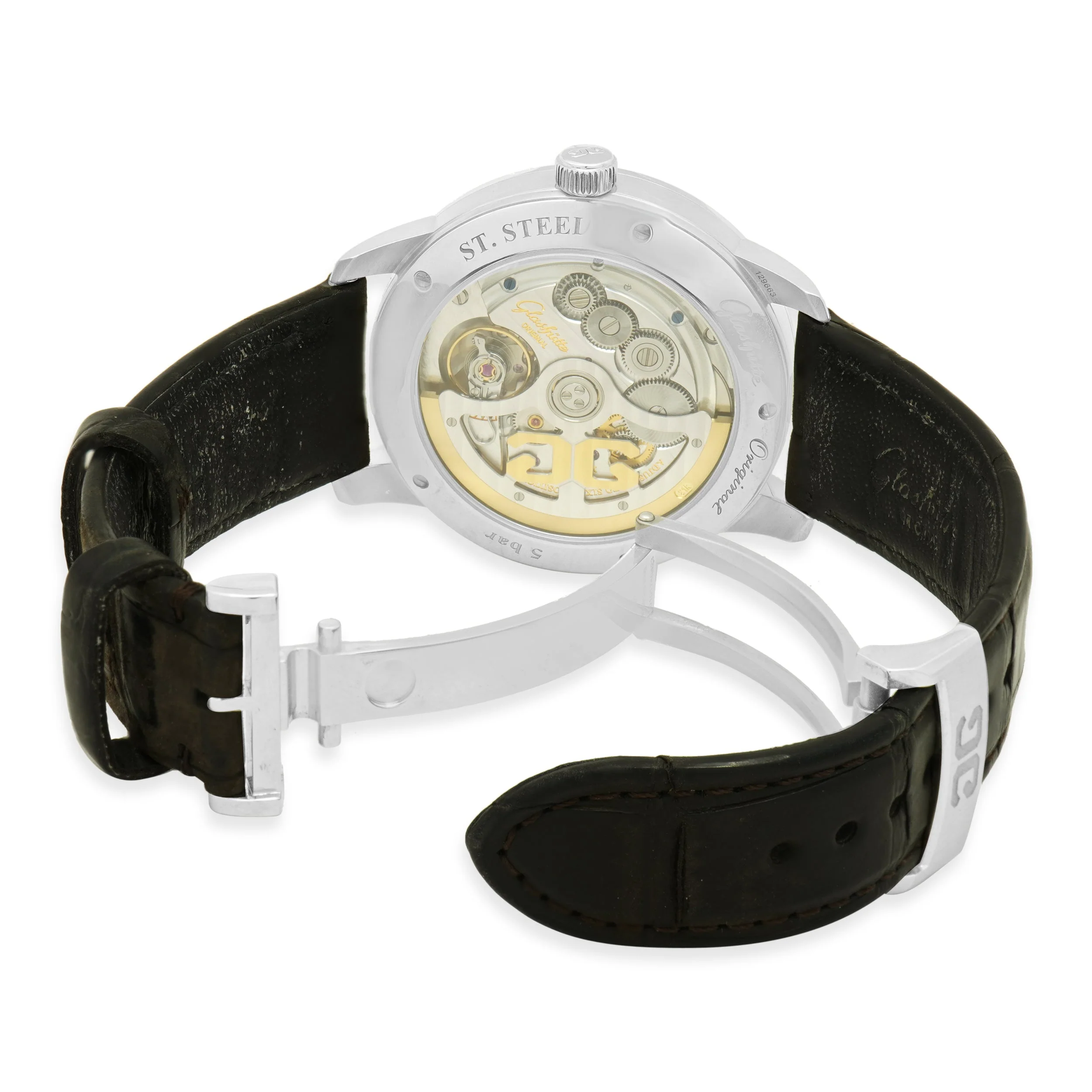 Glashutte Stainless Steel Original Senator Excellence Panorama 42mm - Image 4