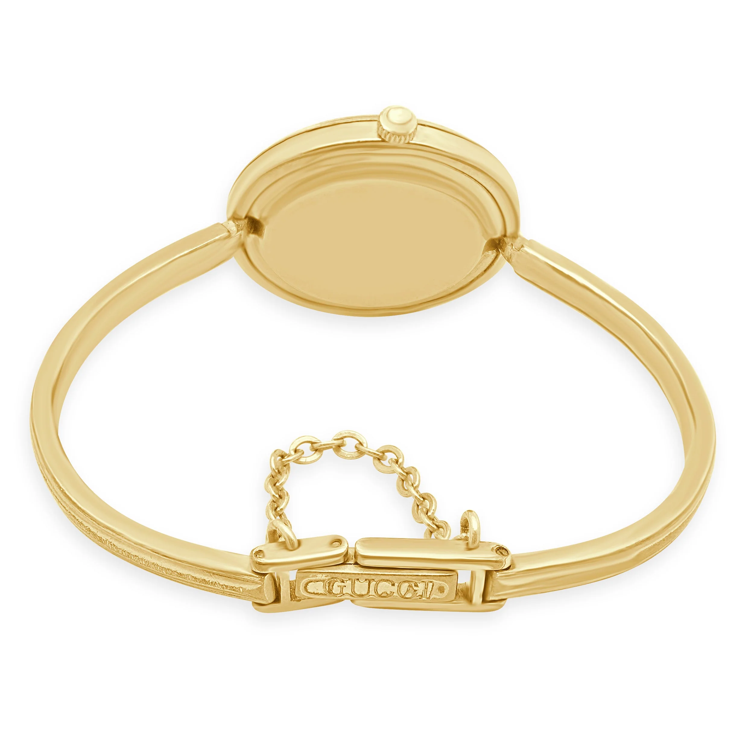 Gucci Gold-Plated Interchangeable Bezel Watch 26mm - Image 3