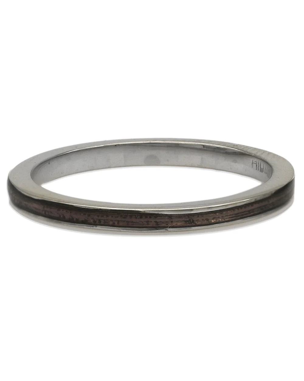 Hidalgo Thin Mauve Enamel Band - Image 2