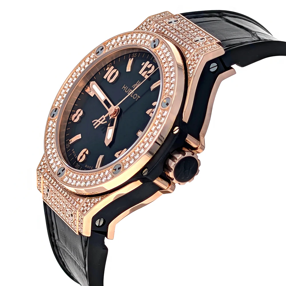 Hublot Big Bang Pave Diamonds 38mm Rose Gold 361.PX.1280.RX.1704 - Image 3