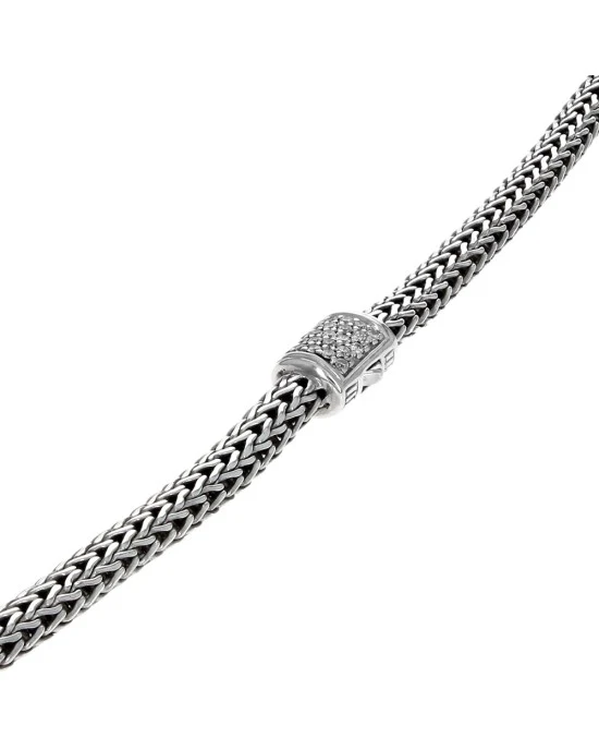 John Hardy Classic Chain with Diamond Clasp - Image 2