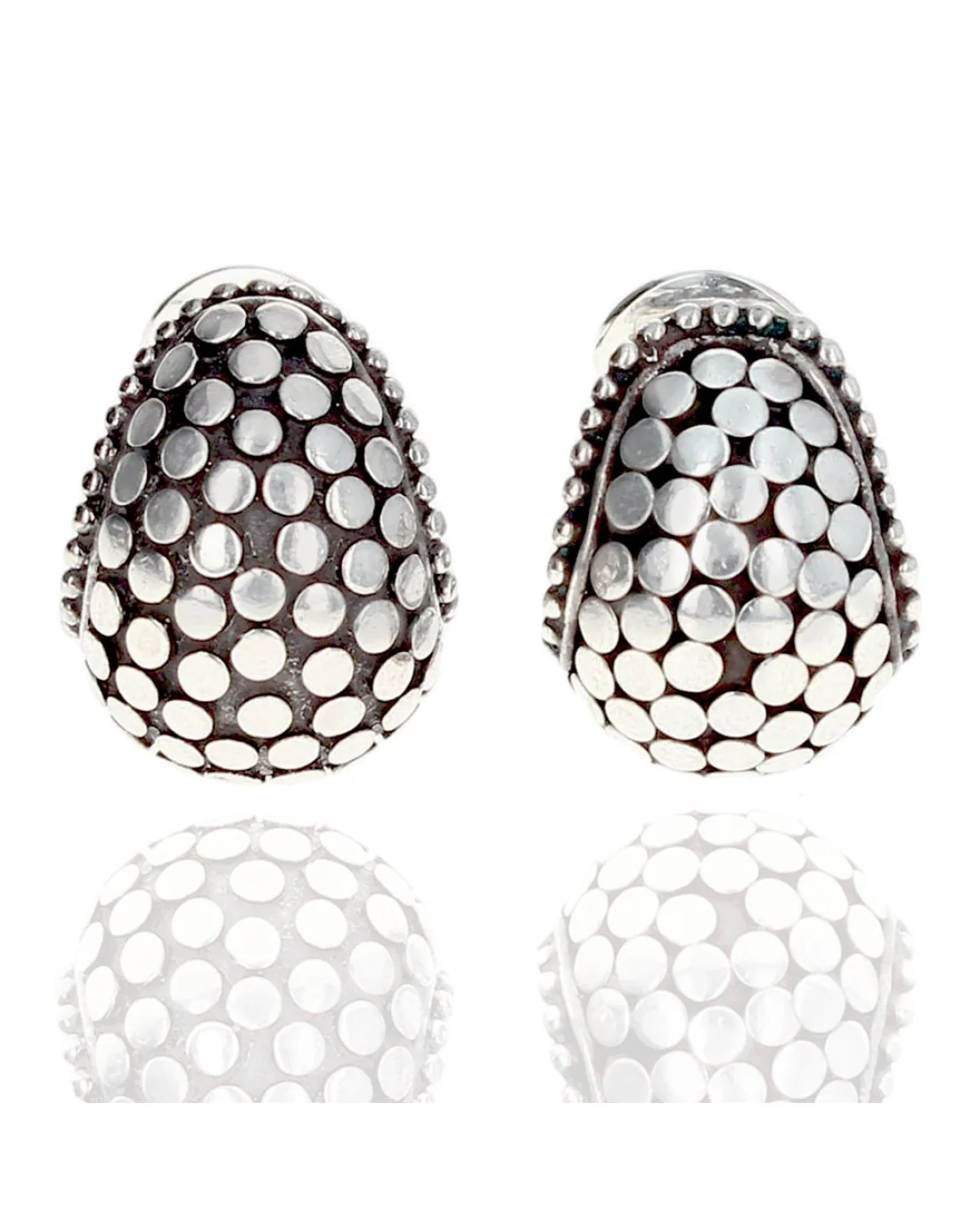 John Hardy Dot Buddha Belly Earrings