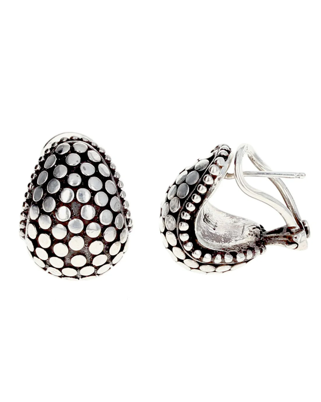 John Hardy Dot Buddha Belly Earrings - Image 2
