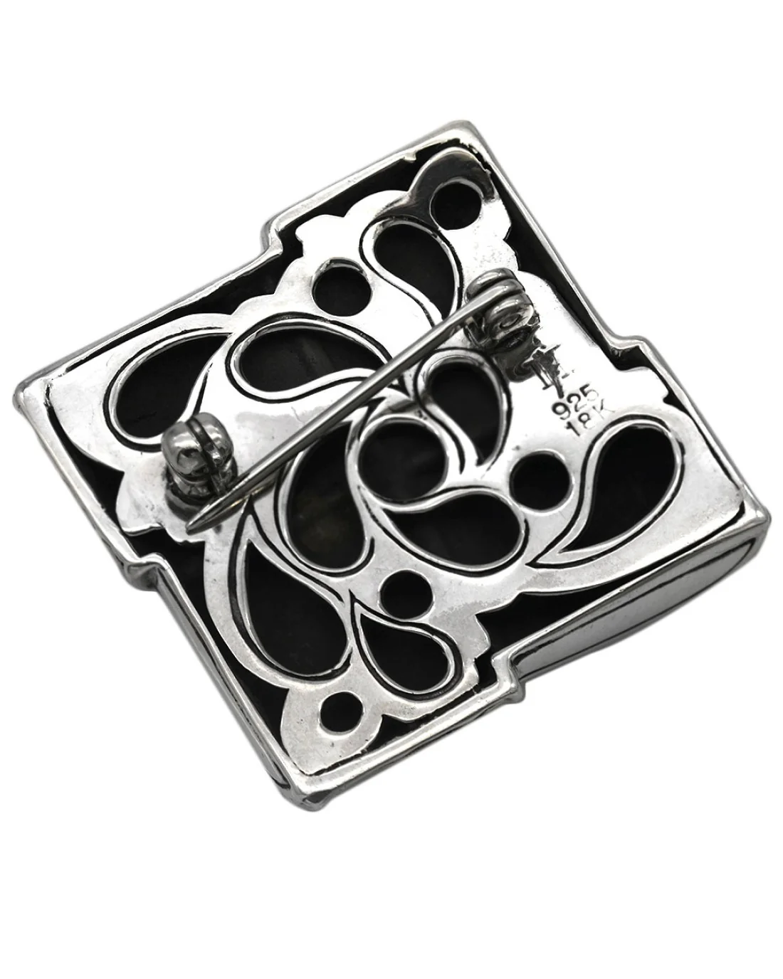 John Hardy Dot Crossover Ribbon Pin - Image 2