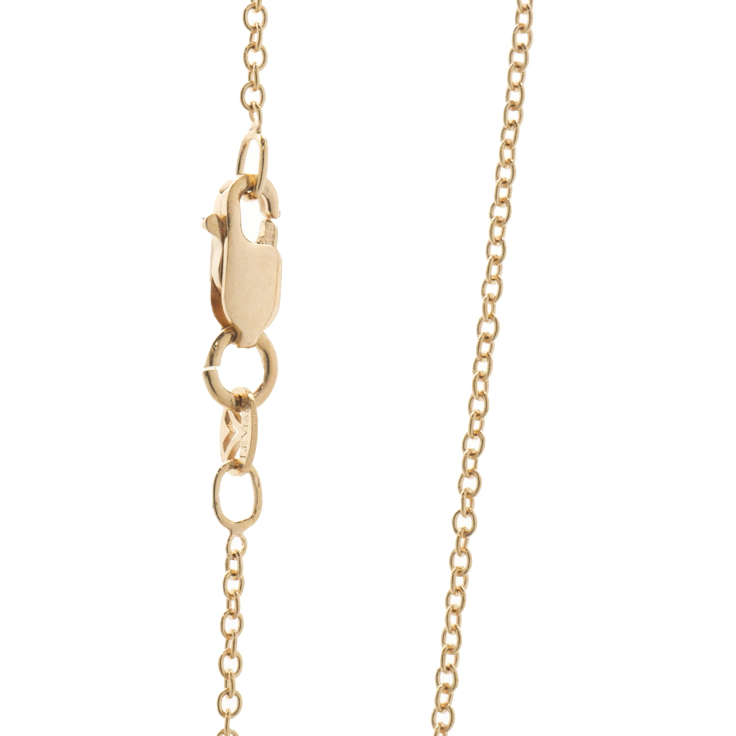 LeVian 14 Karat Rose Gold Chocolate Pearl and Chocolate Diamond Necklace - Image 2