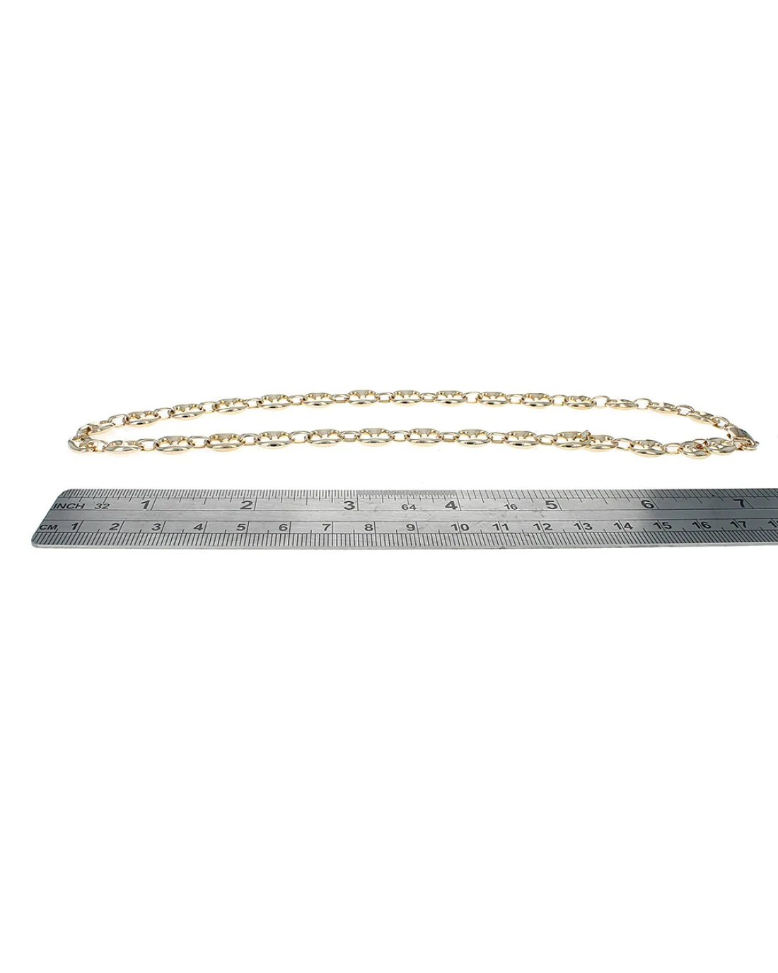 Mariner Link Chain Necklace in Gold - Image 3